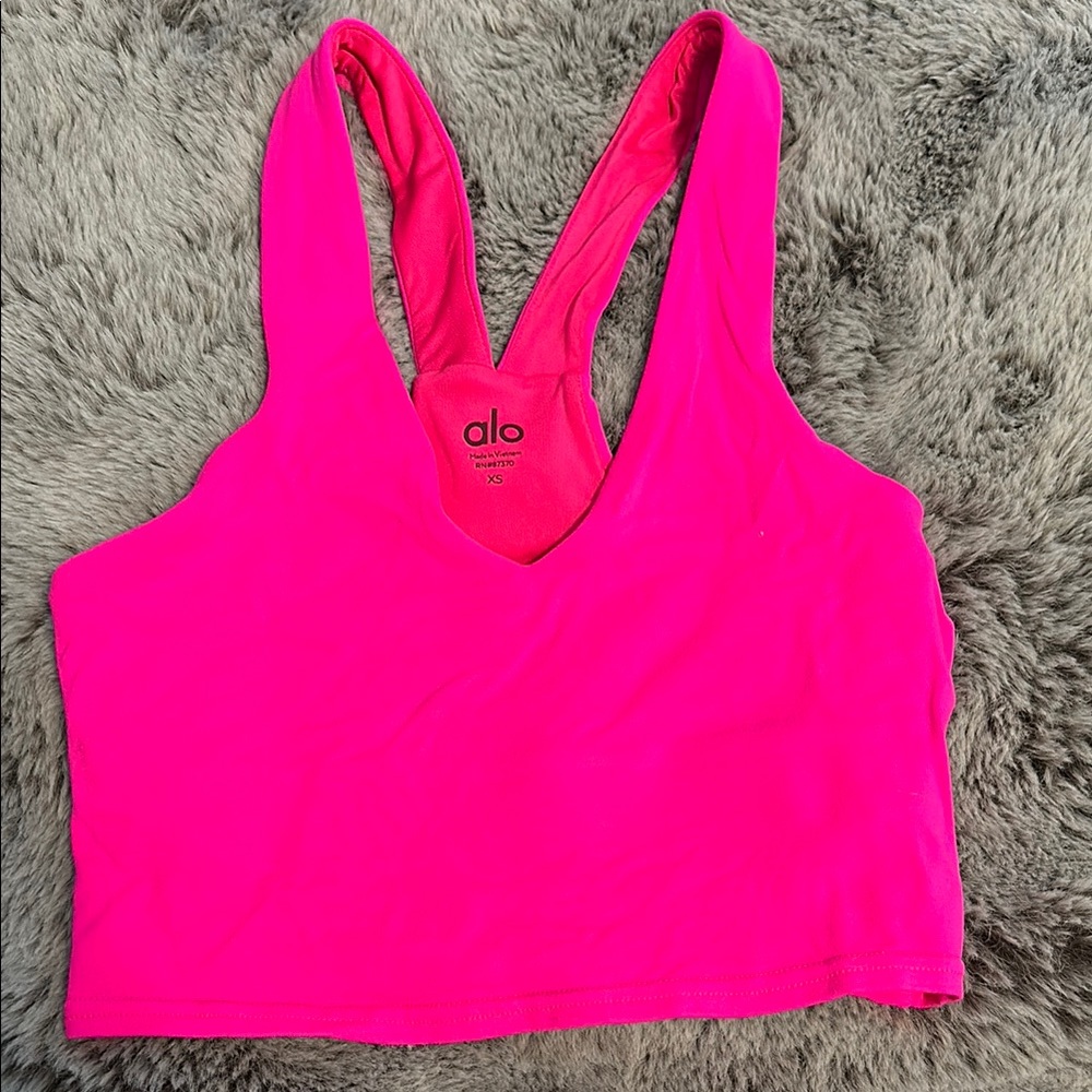 Alo Pink Sports Top
